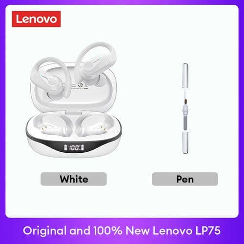image-Original Lenovo LP75 TWS Bluetooth V5.3 Headphones Wireless LED