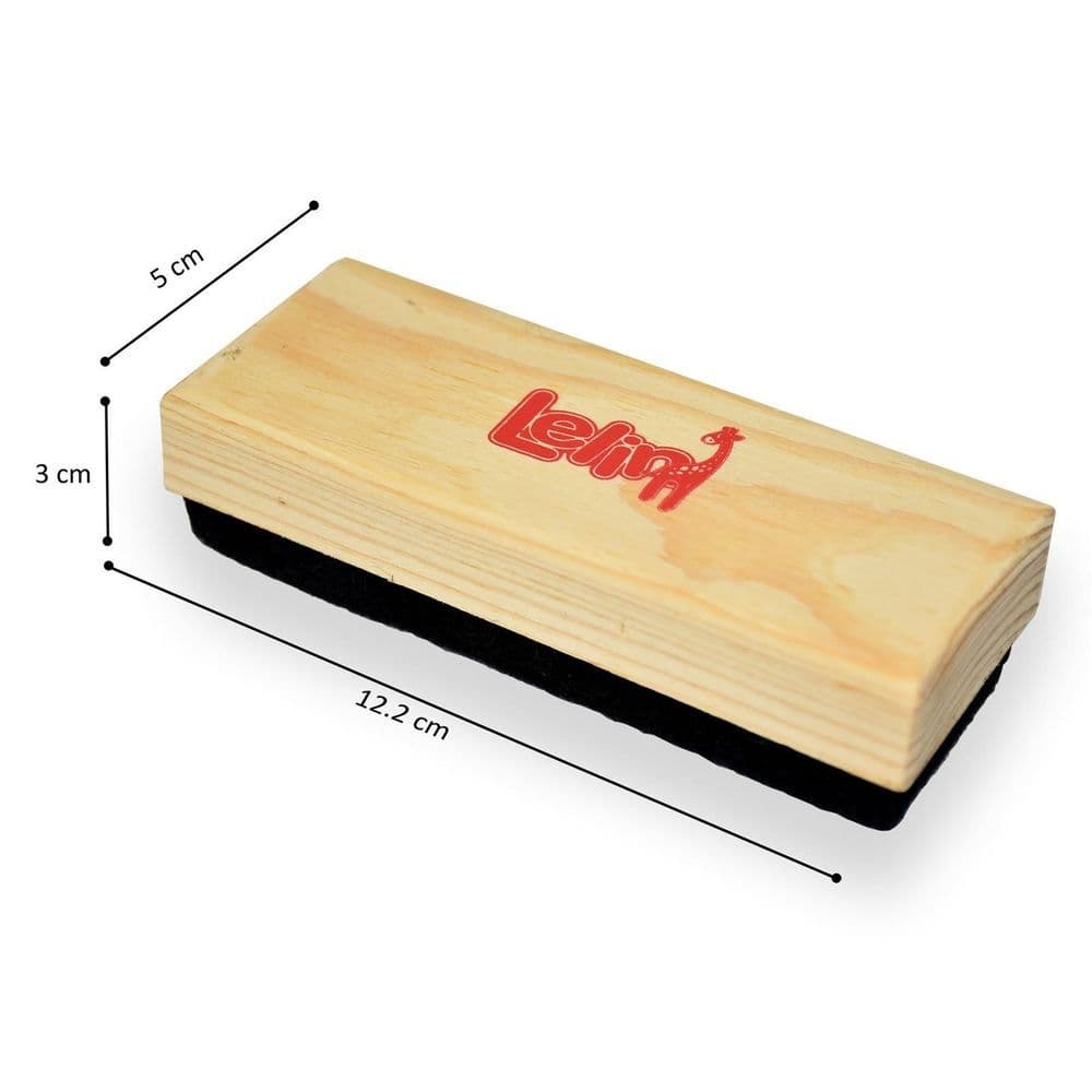 image-Lelin Felt Chalk blackboard Duster Eraser (Pack of 5)