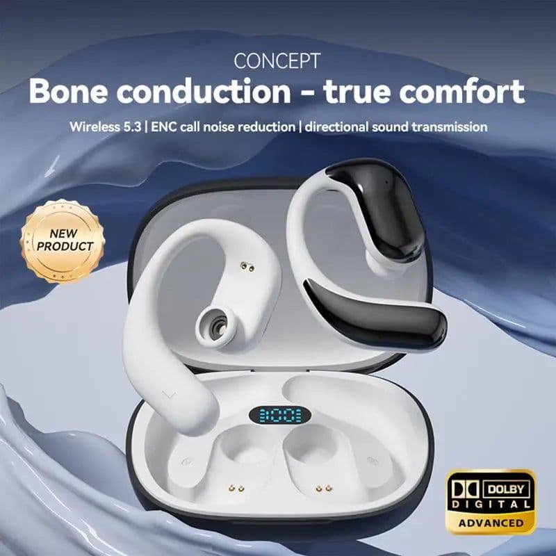 image-Open Ear Headphones Open Ear Wireless Sport Earbuds Wireless