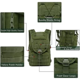 image-40L Military Tactical Backpack Army Assault Bag System Bags Backpacks