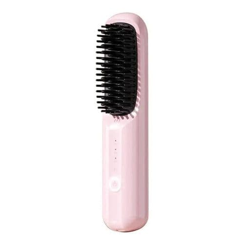 image-Cordless Straightener Straight Hair Brush Women's Thermal Ion
