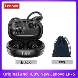image-Original Lenovo LP75 TWS Bluetooth V5.3 Headphones Wireless LED