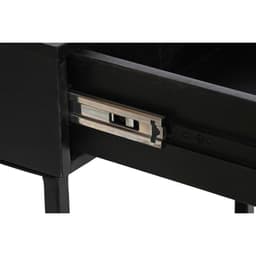 image-Nightstand DKD Home Decor Golden 35 x 40 x 55 cm Black Metal Wood
