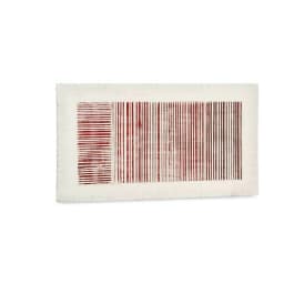 image-Canvas Gift Decor White Pink Stripes With relief 110 x 60 x 2,5 cm (2 Units)
