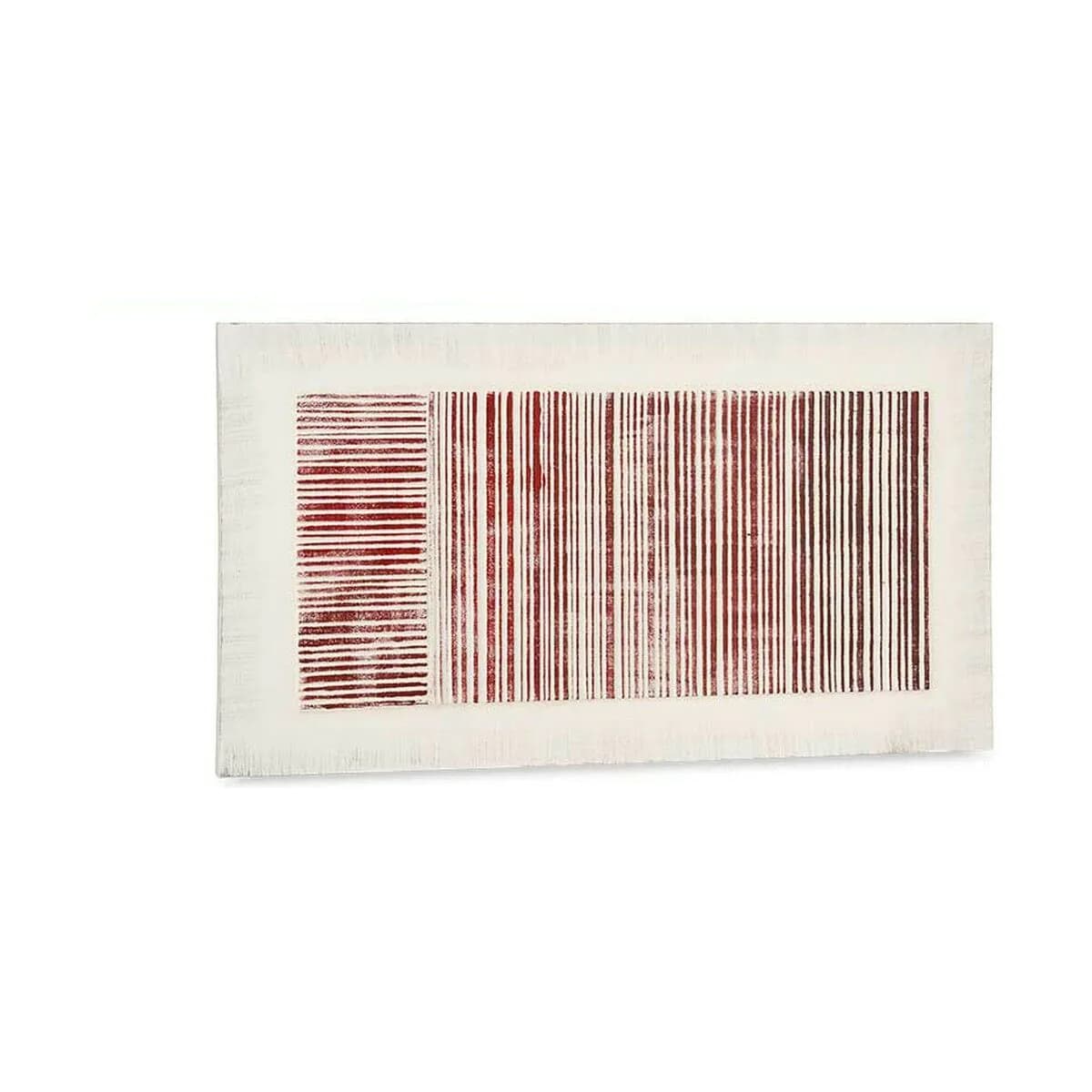 image-Canvas Gift Decor White Pink Stripes With relief 110 x 60 x 2,5 cm (2 Units)