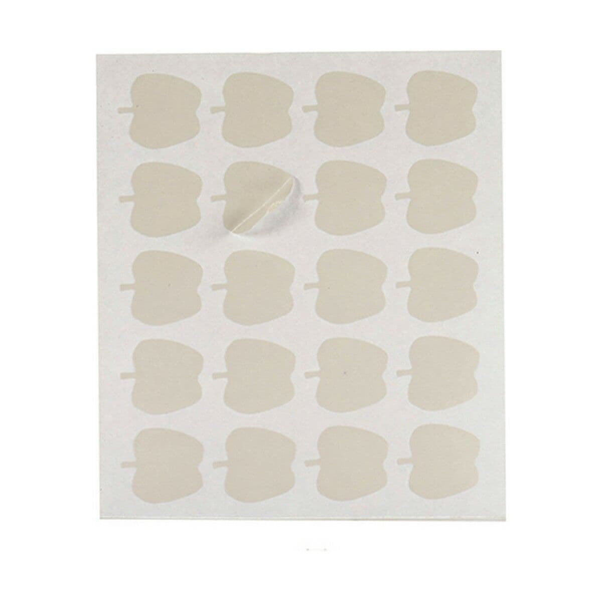 image-Adhesive labels Pincello White 17 x 4 x 19 cm 22 x 49 mm Apple (12 Units)