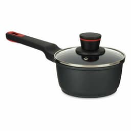image-Saucepan with Lid Kinvara Black Metal Aluminium Bakelite Cast aluminium Ø 16 cm 17,1 x 14 x 35,2 cm (6 Units)