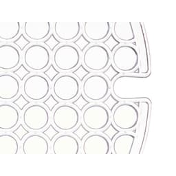 image-Non-slip Mat Kinvara Transparent Plastic 29 x 0,1 x 29 cm Sink (12 Units)