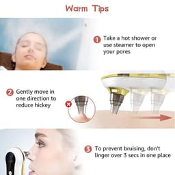 image-Blackhead Acne Remover Set Home Salon Portable Facial Pore Black Spot
