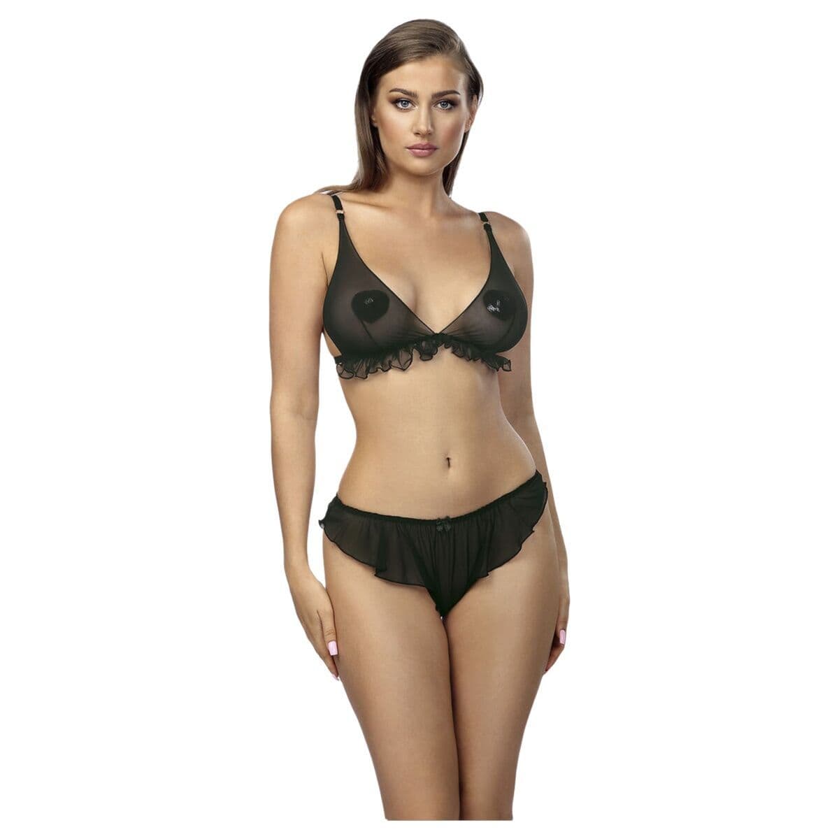 image-Underwear Set Anaïs Black S/M