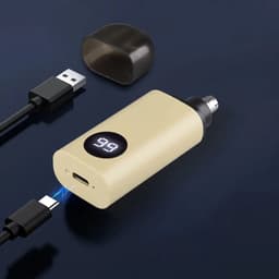 image-Rechargeable Nose Hair Trimmer Men's AND WOMEN'S Nose Hair Trimmer