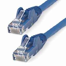 image-UTP Category 6 Rigid Network Cable Startech N6LPATCH3MBL 3 m