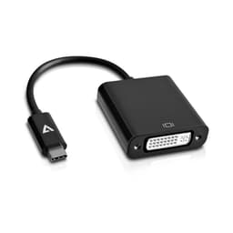 image-USB-C to DVI Adapter V7 V7UCDVI-BLK-1N