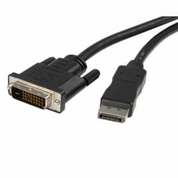 image-DisplayPort to DVI Cable Startech DP2DVIMM10 Black