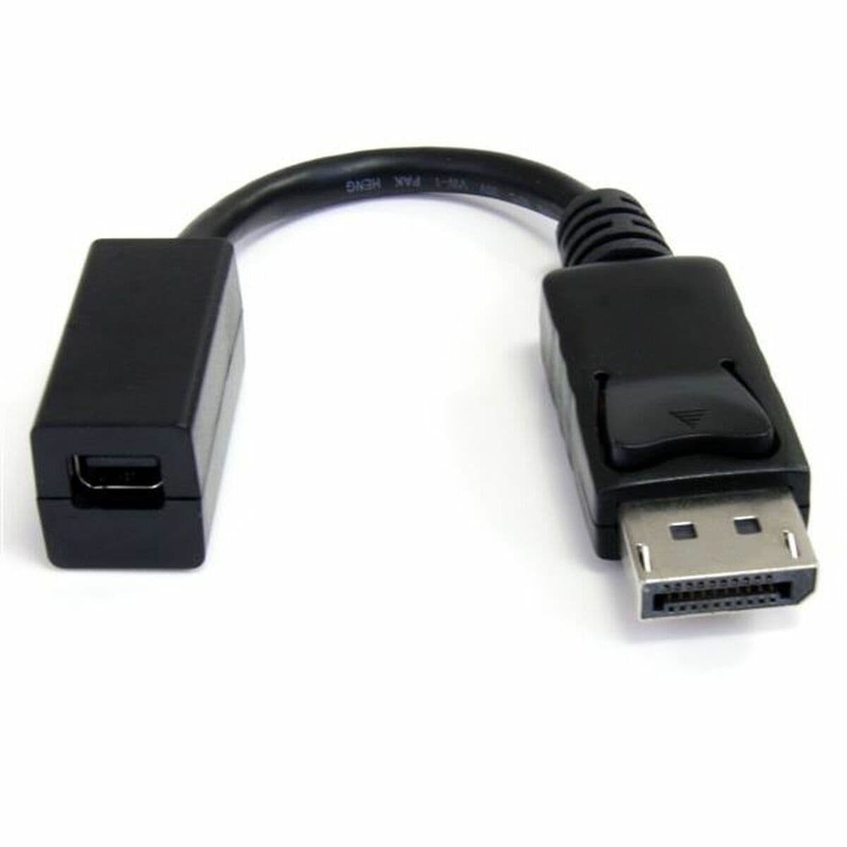 image-Mini DisplayPort to DisplayPort Adapter Startech DP2MDPMF6IN 4K Ultra HD Black