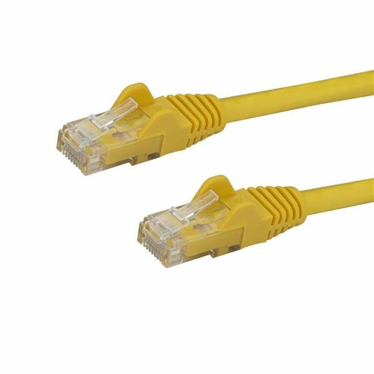 image-UTP Category 6 Rigid Network Cable Startech N6PATC3MYL 3 m