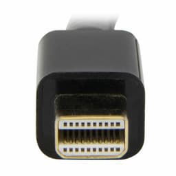 image-DisplayPort to HDMI Cable Startech MDP2HDMM1MB 4K Ultra HD Black 1 m
