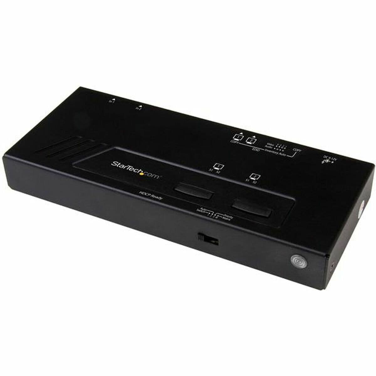 image-HDMI switch Startech VS222HD4K Black 4K Ultra HD