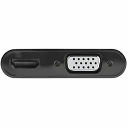 image-Display Port to HDMI/VGA Adapter Startech DP2VGAHD20 4K Ultra HD Black
