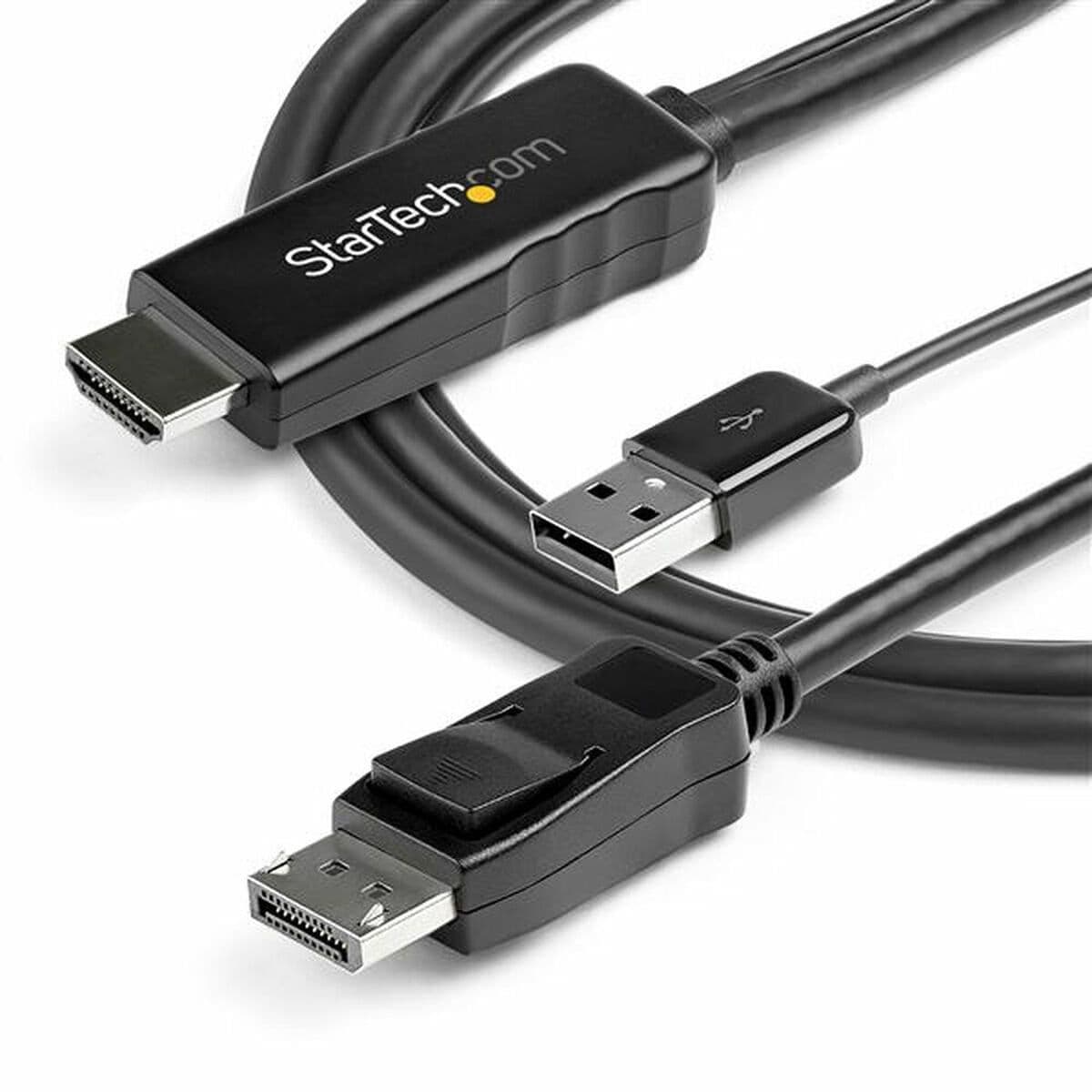image-DisplayPort to HDMI Adapter Startech HD2DPMM3M 3 m Black