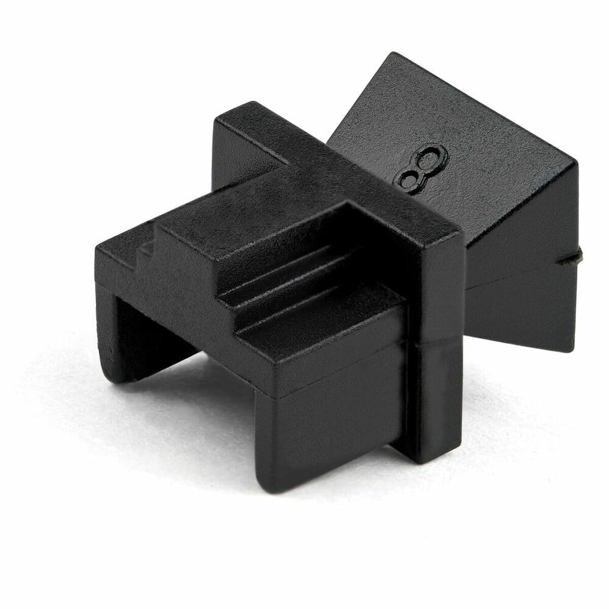 image-Dust-resistant Startech RJ45COVER Black 100 Units RJ45