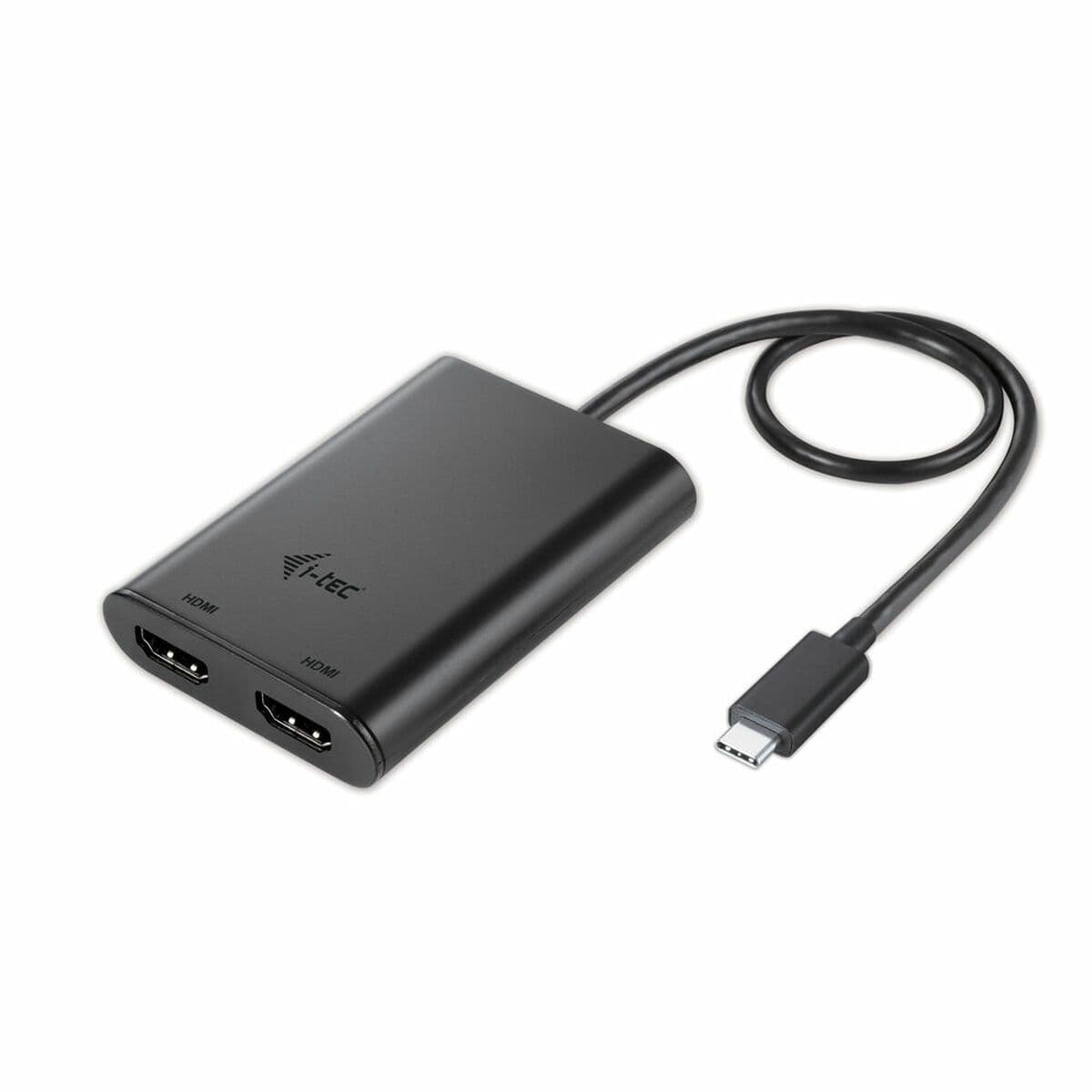 image-DisplayPort to HDMI Adapter i-Tec C31DUAL4KHDMI Black 4K Ultra HD