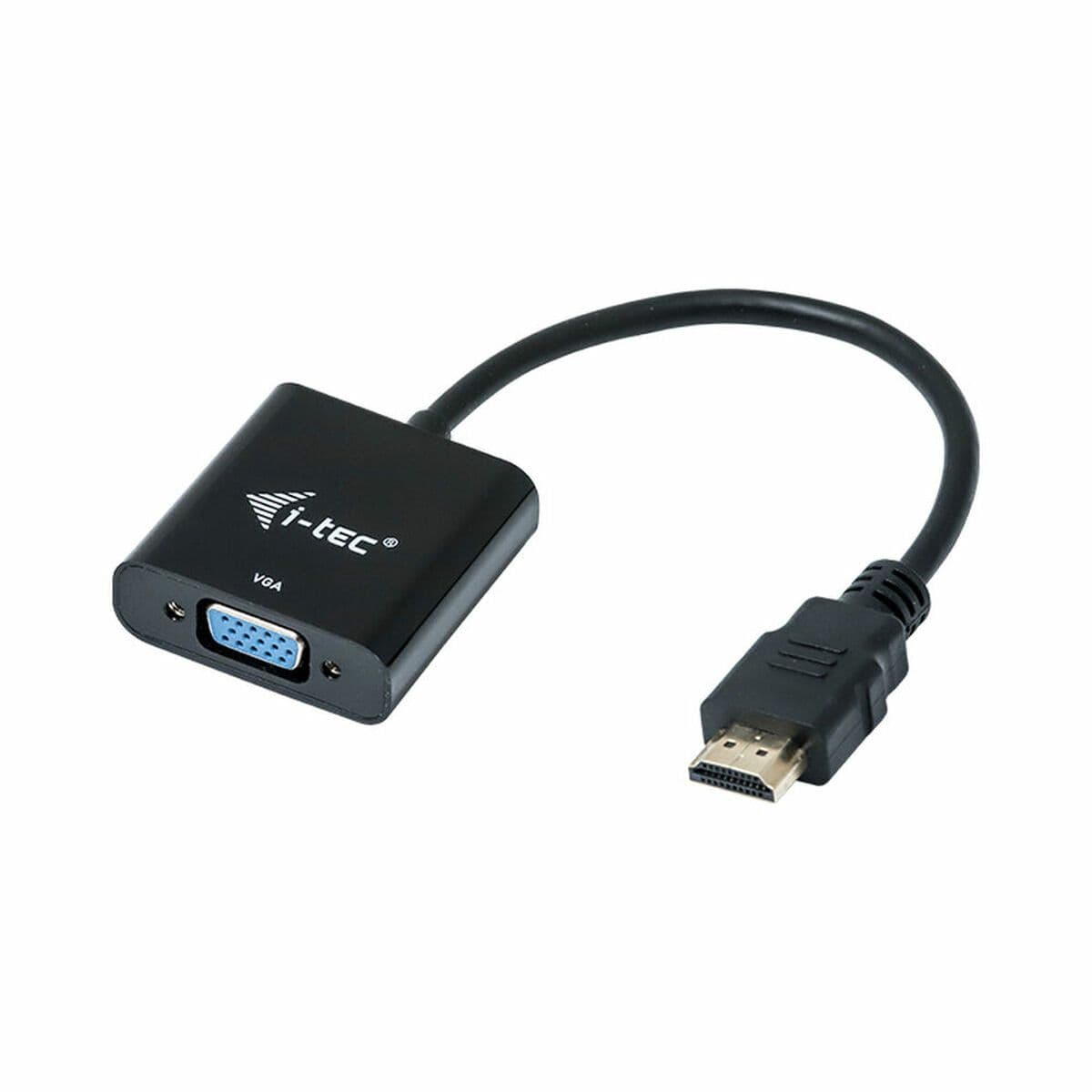 image-HDMI to VGA Adapter i-Tec HDMI2VGAADA Black 15 cm