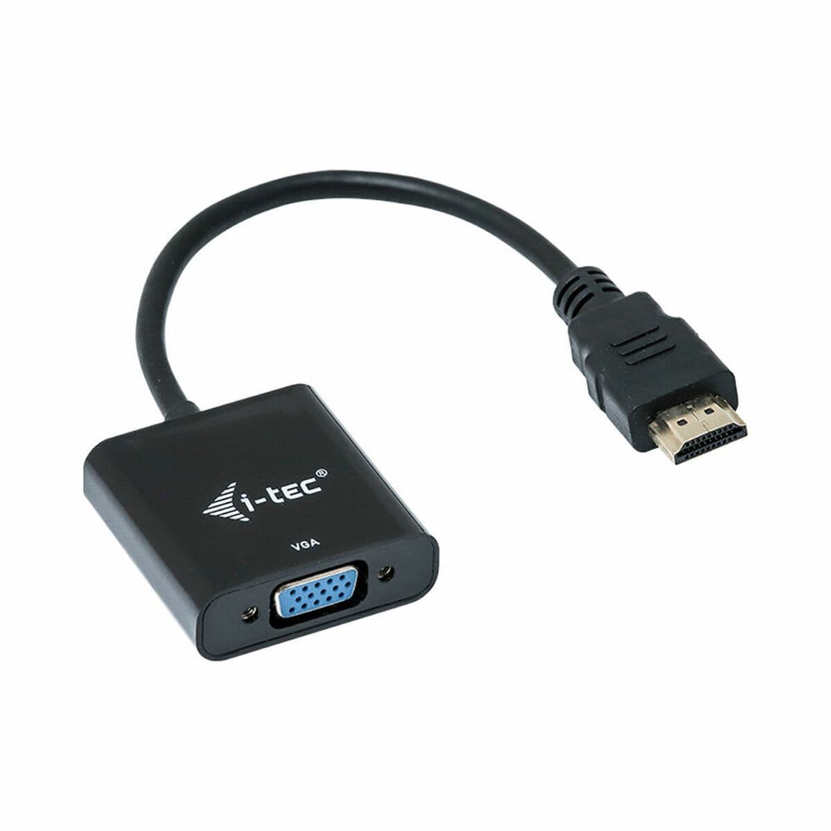 image-HDMI to VGA Adapter i-Tec HDMI2VGAADA Black 15 cm
