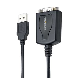 image-USB Adaptor Startech 1P3FPC-USB-SERIAL 91 cm