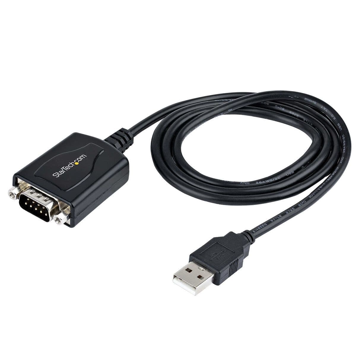 image-USB Adaptor Startech 1P3FPC-USB-SERIAL 91 cm