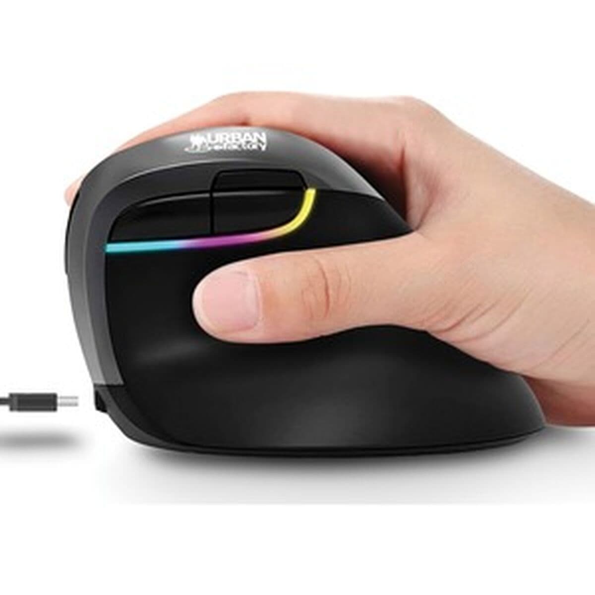 image-Wireless Mouse Urban Factory ERGO PRO 4000 dpi Black