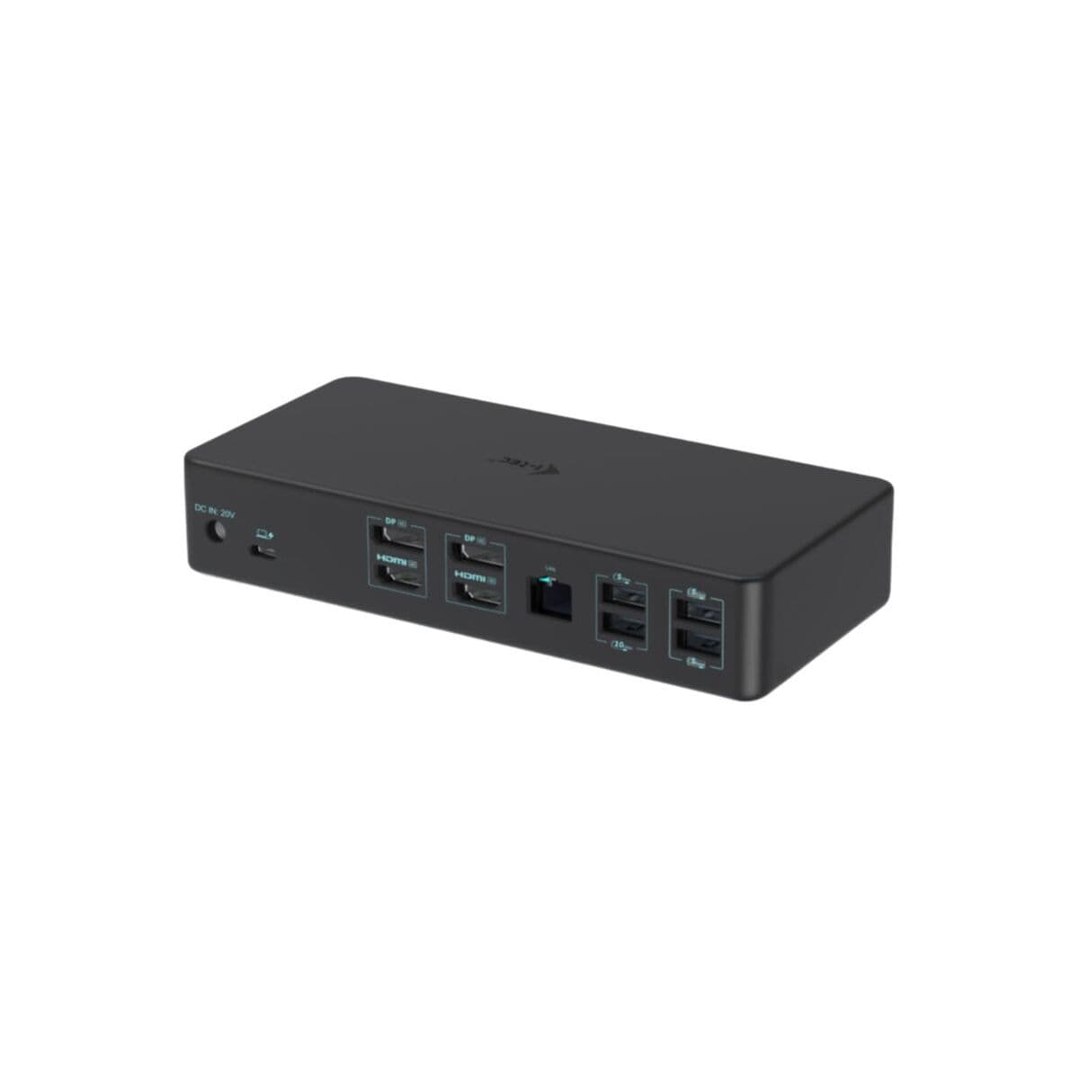 image-Dockstation i-Tec CADUAL4KDOCKPD2 Black