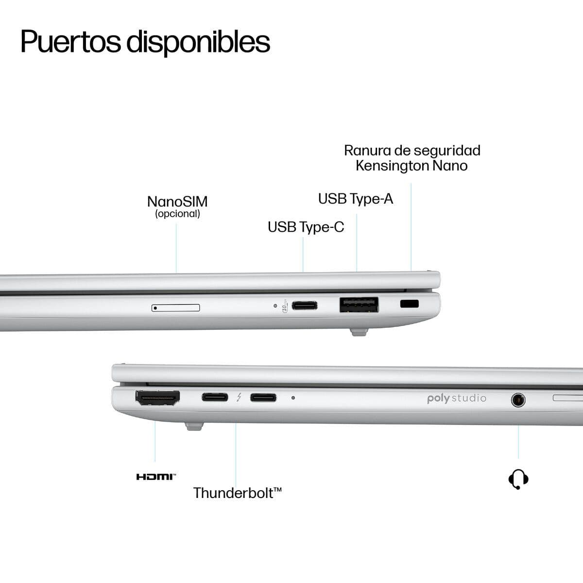 image-Laptop HP ELITEBOOK 8 G1I 14 U5-226V SYST 14" intel core ultra 5 16 GB RAM 512 GB SSD