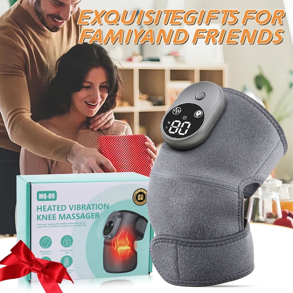 image-Portable Electric Heating Knee Pads, Old Cold Legs Intelligent