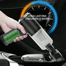 image-3 In 1 Integrated Suction And Blowing Vacuum Combination Vacuum Cleaner USB Charging Small Car Household Vacuum Cleaner