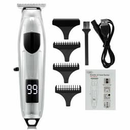 image-Hair Clipper Set Electric Hair Trimmer Cordless Shaver