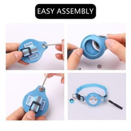 image-Reflective Airtag Case Collar for Cats and Dogs