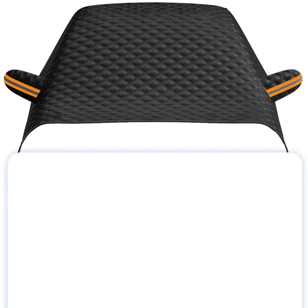 image-Magnetic Car Snow & Ice Protector All Season Windshield Cover Black