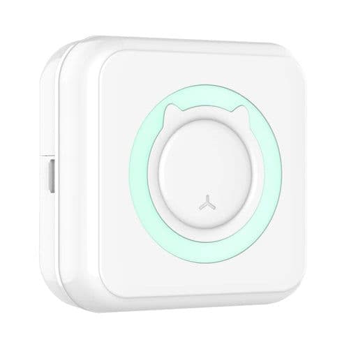 image-Mini Printer Portable Thermal Stickers Paper Inkless Bluetooth