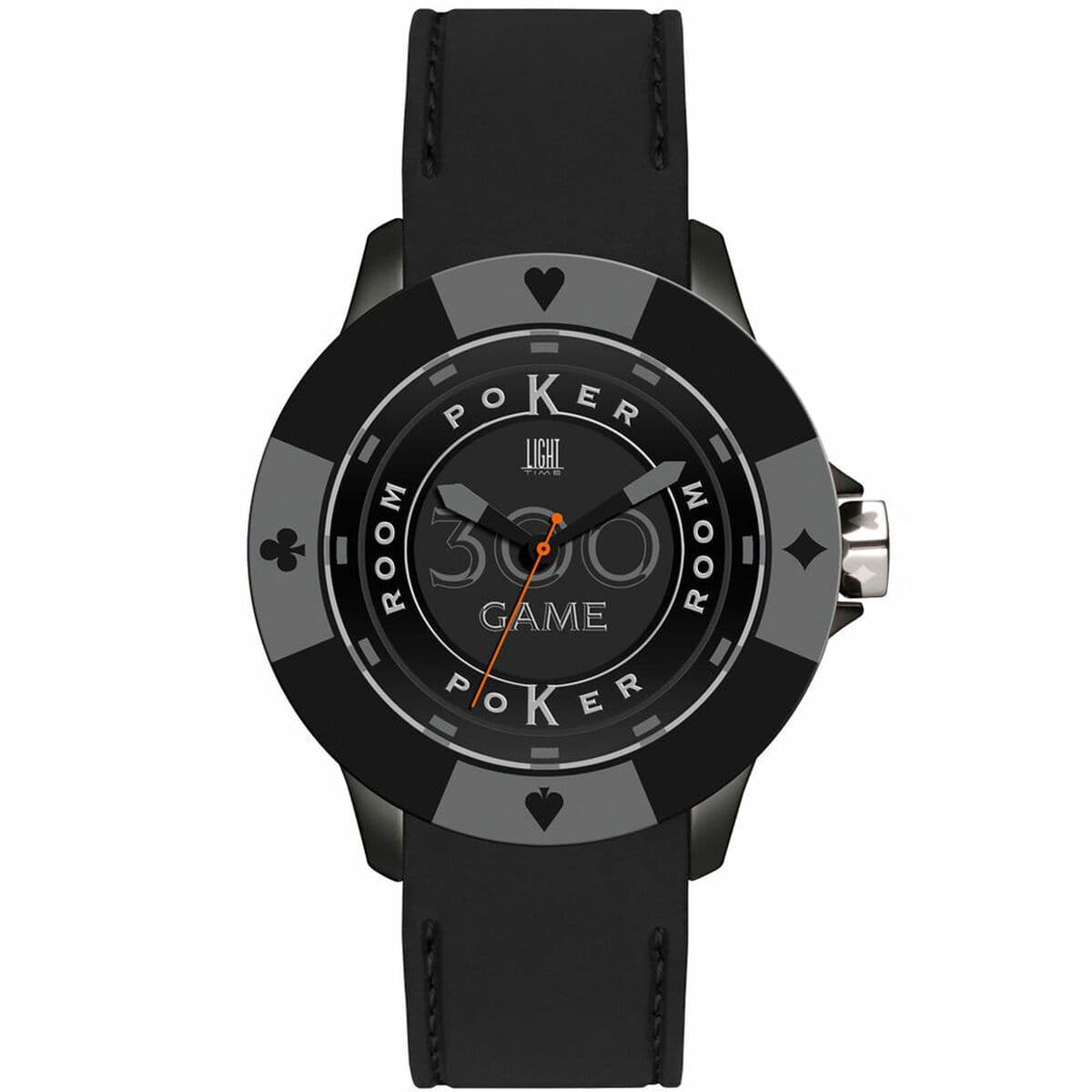 image-Unisex Watch Light Time POKER (Ø 41 mm)