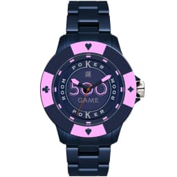 image-Unisex Watch Light Time POKER (Ø 41 mm)