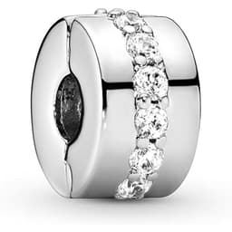 image-Woman's charm link Pandora CLEAR SPARKLING ROW CLIP