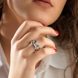 image-Ladies' Ring AN Jewels AR.R1NS04SC-9 9