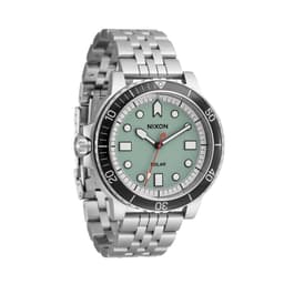 image-Men's Watch Nixon A1402-5235 Green Silver
