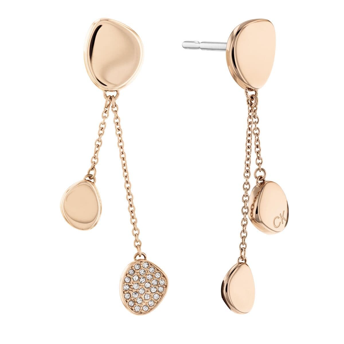 image-Ladies' Earrings Calvin Klein 35000213 Stainless steel