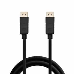image-DisplayPort Cable PcCom PCCES-CAB-DP14-3M Black 4K Ultra HD 3 m