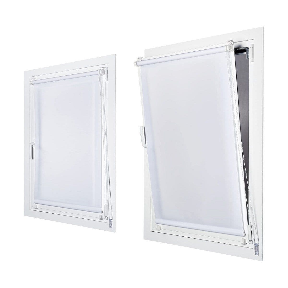 image-Roller blinds Stor Planet Clip&Fix Night&Day White 150 x 180 cm
