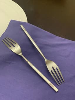 image-Vibhsa Stainless Steel Salad Fork Set of 6