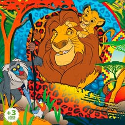 image-Child's Puzzle The Lion King Double-sided 24 Pieces 70 x 1,5 x 50 cm (12 Units)