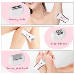 image-Three-In-One Electric Hair Remover Shaver Women's Special Design